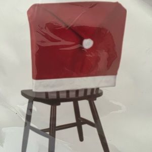 Set of 4 Christmas chair cover decoration